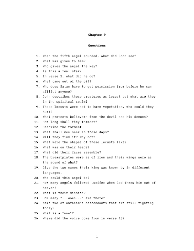 Revelation Workbook