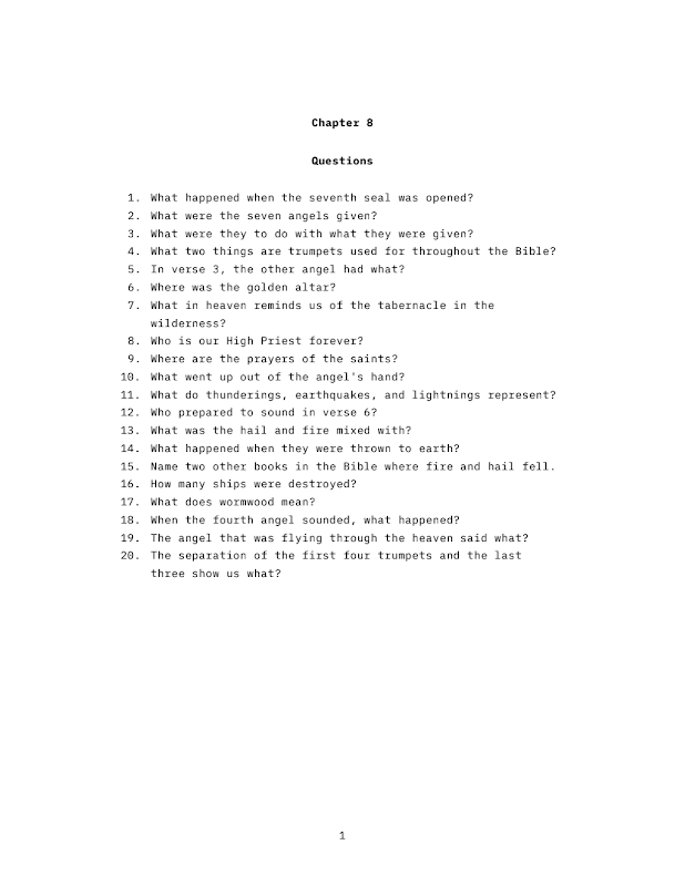 Revelation Workbook