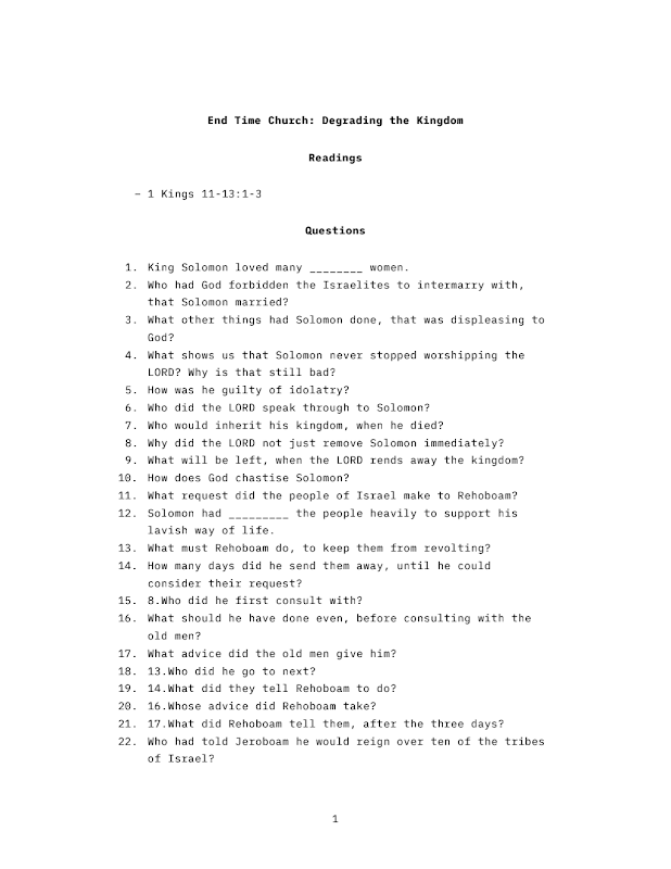 End Time Church Degrading the Kingdom.pdf